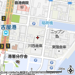 愛知県名古屋市港区入船周辺の地図