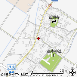 滋賀県野洲市八夫1472周辺の地図