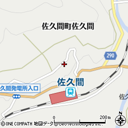 静岡県浜松市天竜区佐久間町佐久間2491周辺の地図