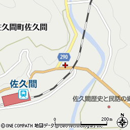 静岡県浜松市天竜区佐久間町佐久間2313周辺の地図