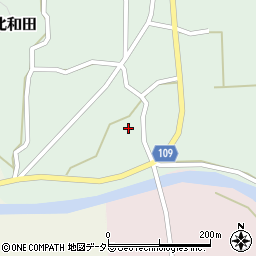 兵庫県丹波市山南町北和田1022周辺の地図