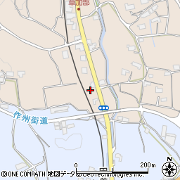 岡山県津山市草加部1047周辺の地図