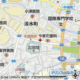 静岡県熱海市清水町9-13周辺の地図