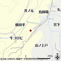 愛知県豊田市国谷町池ノ入周辺の地図