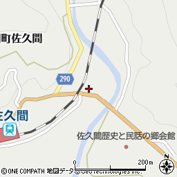 静岡県浜松市天竜区佐久間町佐久間2308周辺の地図