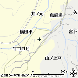愛知県豊田市国谷町（池ノ入）周辺の地図
