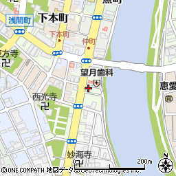 静岡県沼津市宮町21周辺の地図