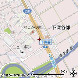 ホッタ大桑店周辺の地図