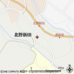 兵庫県丹波篠山市北野新田21周辺の地図