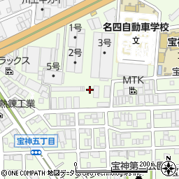 〒455-0832 愛知県名古屋市港区宝神の地図