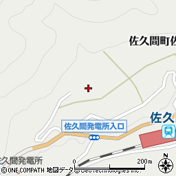 静岡県浜松市天竜区佐久間町佐久間2619周辺の地図