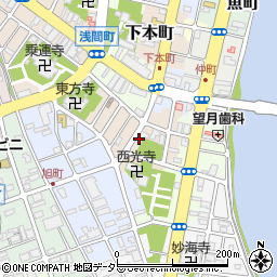 静岡県沼津市下小路町周辺の地図