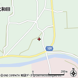 兵庫県丹波市山南町北和田1017周辺の地図