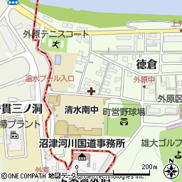 静岡県駿東郡清水町徳倉2671周辺の地図
