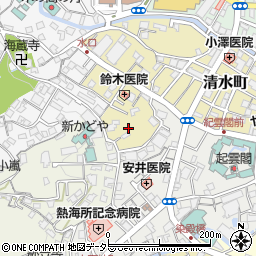 静岡県熱海市清水町26周辺の地図