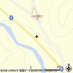 兵庫県神崎郡神河町南小田617周辺の地図