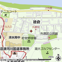 静岡県駿東郡清水町徳倉2657周辺の地図