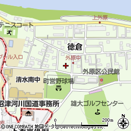 静岡県駿東郡清水町徳倉2651周辺の地図