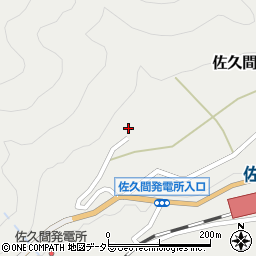 静岡県浜松市天竜区佐久間町佐久間2616周辺の地図