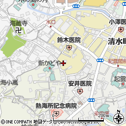 静岡県熱海市清水町26-17周辺の地図
