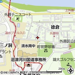 静岡県駿東郡清水町徳倉2669周辺の地図