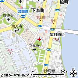 静岡県沼津市下小路町30周辺の地図