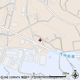 岡山県津山市草加部704周辺の地図