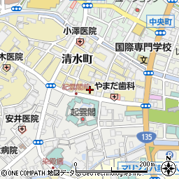 静岡県熱海市清水町9周辺の地図