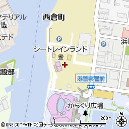 愛知県名古屋市港区西倉町周辺の地図