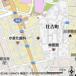 加藤生花店周辺の地図