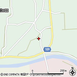 兵庫県丹波市山南町北和田1012周辺の地図