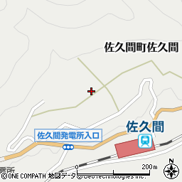 静岡県浜松市天竜区佐久間町佐久間2519周辺の地図