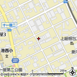 エスエスケイ　名古屋港区営業所周辺の地図