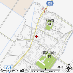 滋賀県野洲市八夫1476周辺の地図