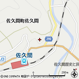 静岡県浜松市天竜区佐久間町佐久間2253周辺の地図