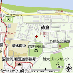 静岡県駿東郡清水町徳倉2656周辺の地図