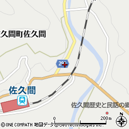 静岡県浜松市天竜区佐久間町佐久間2280周辺の地図