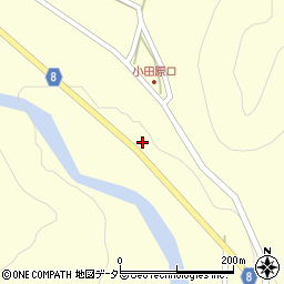 兵庫県神崎郡神河町南小田622周辺の地図