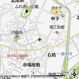 愛知県愛知郡東郷町春木市場屋敷1230周辺の地図
