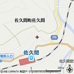 静岡県浜松市天竜区佐久間町佐久間2265周辺の地図