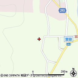 兵庫県丹波市山南町小野尻富田515-2周辺の地図
