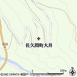 静岡県浜松市天竜区佐久間町大井1217周辺の地図