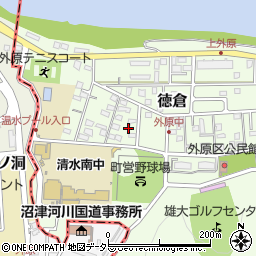静岡県駿東郡清水町徳倉2659周辺の地図
