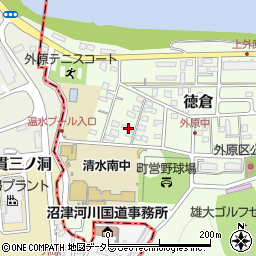 静岡県駿東郡清水町徳倉2673周辺の地図