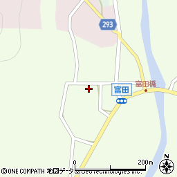 兵庫県丹波市山南町小野尻富田556周辺の地図