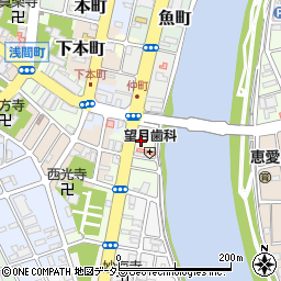 静岡県沼津市宮町14周辺の地図