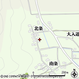 京都府南丹市八木町野条北条周辺の地図