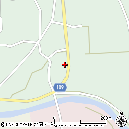兵庫県丹波市山南町北和田257周辺の地図