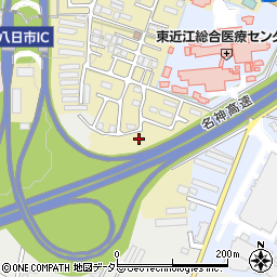 滋賀県東近江市中小路町519周辺の地図
