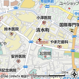 江間商店周辺の地図
